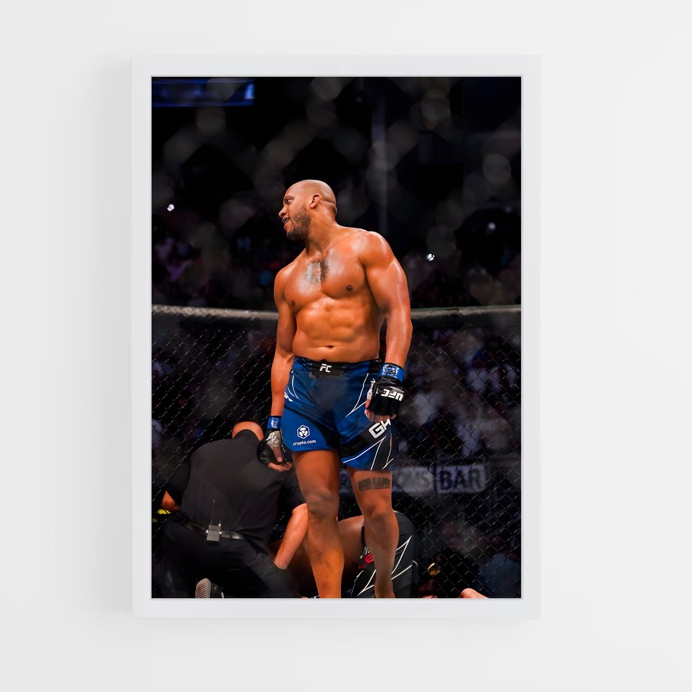 Poster Ciryl gane vrai – affiche MMA (vue 3)